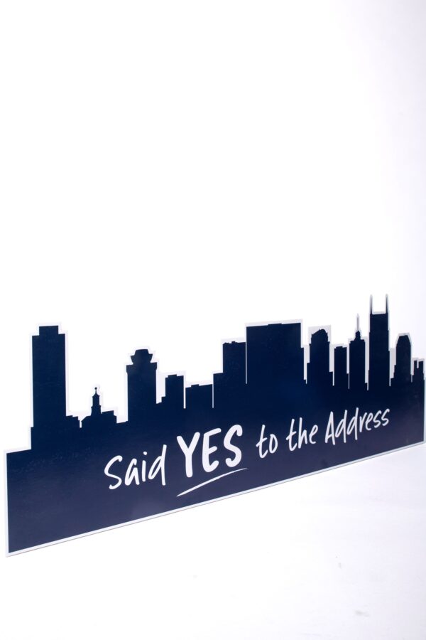 Yes to Address Skyline